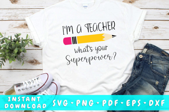 I Am a Teacher Superpower: Graphics for Crafts