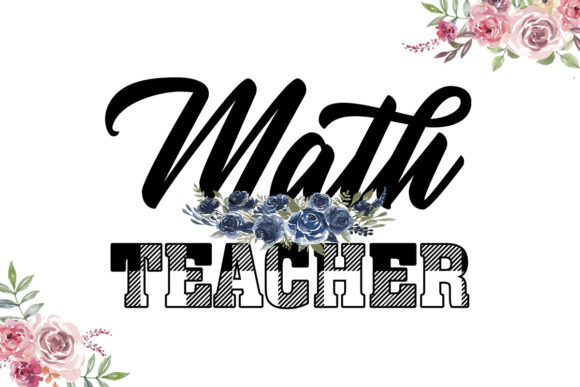Math Teacher Buffalo Plaid Pattern Svg: Crafts & Graphics