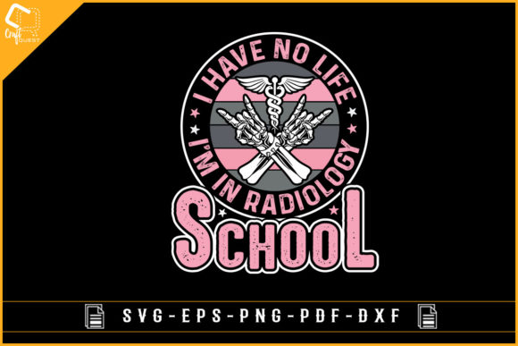 Radiology School T-shirt Sublimation: Graphics for Crafts