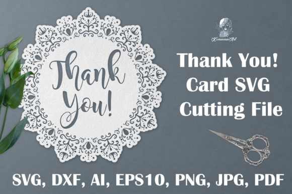Reviewing Thank You Paper Cut SVG for Crafts and Graphics