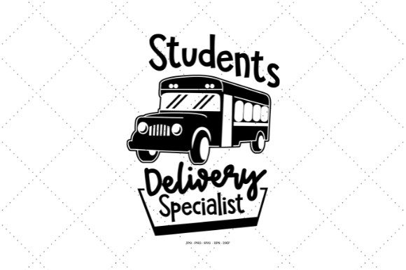 School Bus Driver Gift: Graphics for Crafts