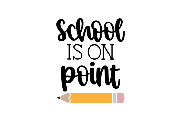 School is on Point: Graphics for Crafts & Sales