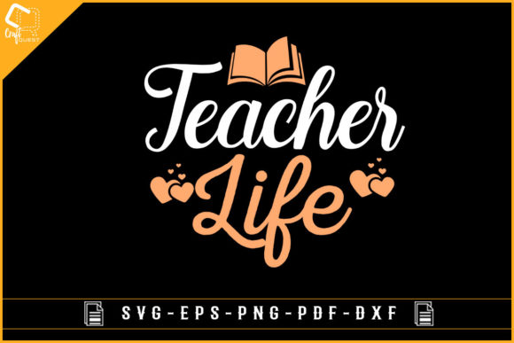 Teacher Life Design: Graphics for Crafts & Brands