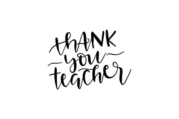 Thank You Teacher Graphics for Crafts