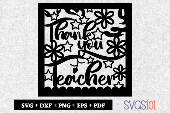 Thank You Teacher Mandala: Crafts & Graphics Review